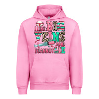Fuchsia Pink i like big veins and i cannot lie Urban Hoodie - RanaPortraitStore