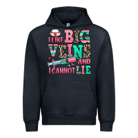Navy i like big veins and i cannot lie Urban Hoodie - RanaPortraitStore