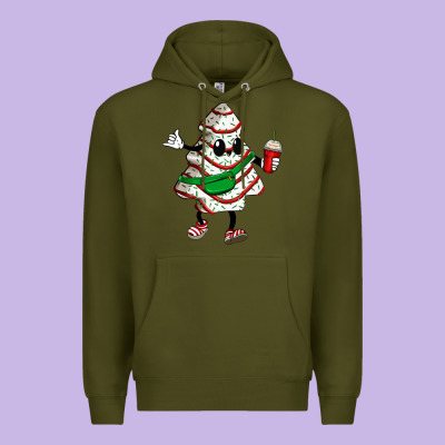 Premium Hoodie little debbie christmas tree cakes