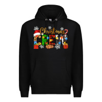 Black christmas crew Premium Hoodie - Zillion Design Studio