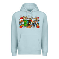 Blue Mist christmas crew Premium Hoodie - Zillion Design Studio