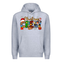 Heather Grey christmas crew Premium Hoodie - Zillion Design Studio