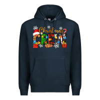 Navy christmas crew Premium Hoodie - Zillion Design Studio