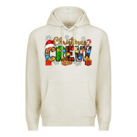 Oatmeal Heather christmas crew Premium Hoodie - Zillion Design Studio