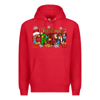 Red christmas crew Premium Hoodie - Zillion Design Studio