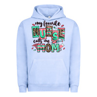 Pigment Grape Ice my favorite nurse calls me mom Urban Hoodie - RanaPortraitStore
