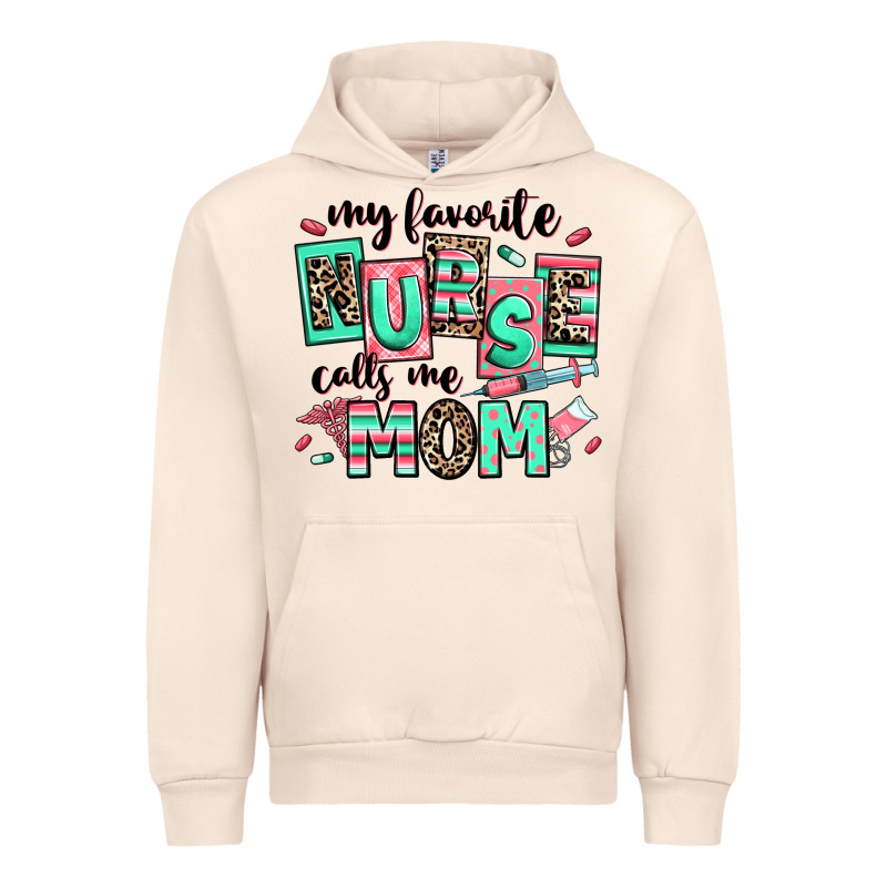 My Favorite Nurse Calls Me Mom Urban Hoodie by RanaPortraitStore | Teevron