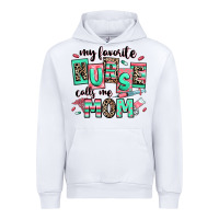 White my favorite nurse calls me mom Urban Hoodie - RanaPortraitStore