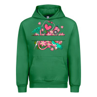 Emerald nurse flowers custom name design Urban Hoodie - RanaPortraitStore
