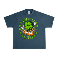 Midnight Navy happy go lucky Urban Heavy Tee - Artiststas