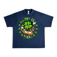 Navy happy go lucky Urban Heavy Tee - Artiststas
