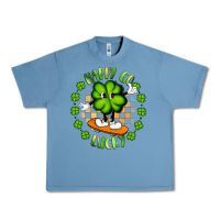 Pebble Blue happy go lucky Urban Heavy Tee - Artiststas