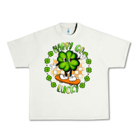 Pistachio happy go lucky Urban Heavy Tee - Artiststas