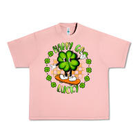 Salmon happy go lucky Urban Heavy Tee - Artiststas