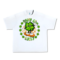 White happy go lucky Urban Heavy Tee - Artiststas