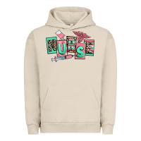 Pigment French Oak nurse Urban Hoodie - RanaPortraitStore