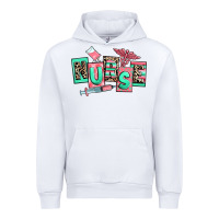 White nurse Urban Hoodie - RanaPortraitStore