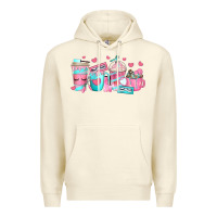 Sandshell lash hustler coffee cups Premium Hoodie - texasbilliewilder