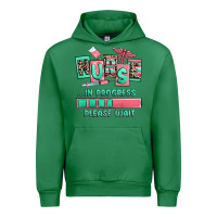 Emerald nurse in progress please wait Urban Hoodie - RanaPortraitStore