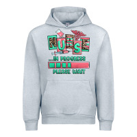 Heather Grey nurse in progress please wait Urban Hoodie - RanaPortraitStore