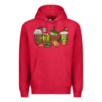 Cardinal lawyer coffee cups Premium Hoodie - texasbilliewilder