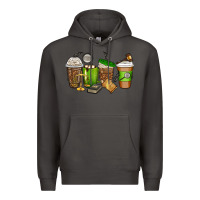 Smoke lawyer coffee cups Premium Hoodie - texasbilliewilder