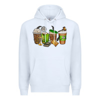 White lawyer coffee cups Premium Hoodie - texasbilliewilder