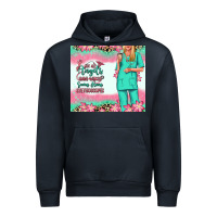 Navy not all angels have wings blonde nurse Urban Hoodie - RanaPortraitStore