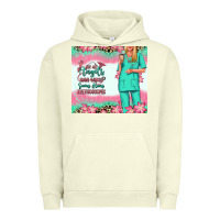 Pigment Pistachio not all angels have wings blonde nurse Urban Hoodie - RanaPortraitStore