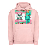 Pigment Salmon not all angels have wings blonde nurse Urban Hoodie - RanaPortraitStore