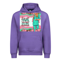 Tulip not all angels have wings blonde nurse Urban Hoodie - RanaPortraitStore