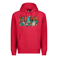Cardinal western cross gnomes Premium Hoodie - Zillion Design Studio