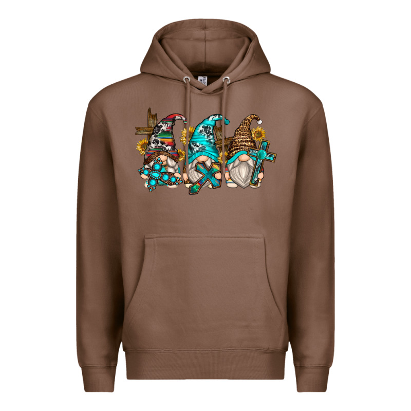 Western Cross Gnomes Premium Hoodie by Zillion Design Studio | Teevron