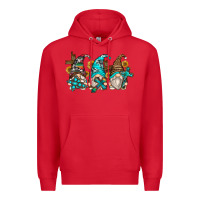 Red western cross gnomes Premium Hoodie - Zillion Design Studio