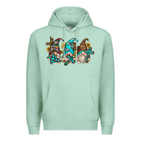 Seafoam western cross gnomes Premium Hoodie - Zillion Design Studio