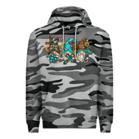 Slate Camo western cross gnomes Premium Hoodie - Zillion Design Studio