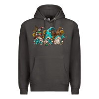 Smoke western cross gnomes Premium Hoodie - Zillion Design Studio