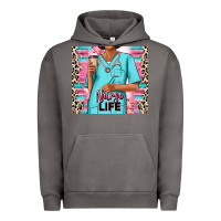 Pigment Tornado nurse life afro woman Urban Hoodie - RanaPortraitStore
