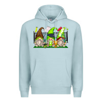 Blue Mist tennis gnomes Premium Hoodie - Zillion Design Studio