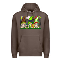 Coffee tennis gnomes Premium Hoodie - Zillion Design Studio