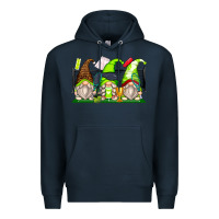Navy tennis gnomes Premium Hoodie - Zillion Design Studio