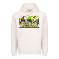 Pale Pink tennis gnomes Premium Hoodie - Zillion Design Studio