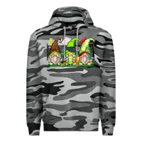 Slate Camo tennis gnomes Premium Hoodie - Zillion Design Studio