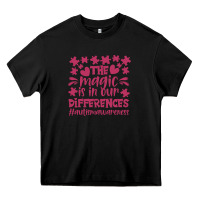 Black the magic is in our diference Heavy Core Tee - CowhideDigitalArt