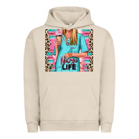 Pigment French Oak nurse life blonde woman Urban Hoodie - RanaPortraitStore