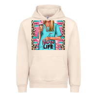 Sandshell nurse life blonde woman Urban Hoodie - RanaPortraitStore