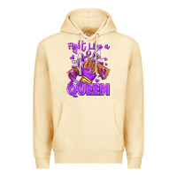 Pina Colada fight like a queen lupus awareness afro girl sneak Premium Hoodie - RanaPortraitStore