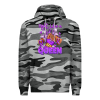 Slate Camo fight like a queen lupus awareness afro girl sneak Premium Hoodie - RanaPortraitStore