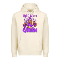 Tofu fight like a queen lupus awareness afro girl sneak Premium Hoodie - RanaPortraitStore