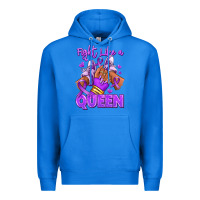 True Royal fight like a queen lupus awareness afro girl sneak Premium Hoodie - RanaPortraitStore